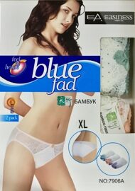 Женские трусы слипы Easiness Blue Fad 7906